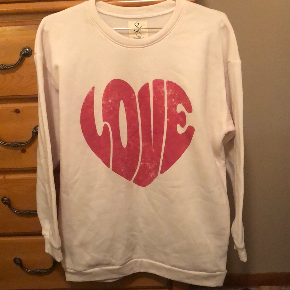 Brand new “LOVE” sweatshirt